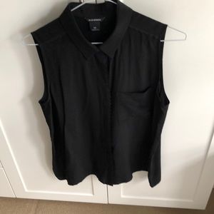 Club Monaco Silk Button Up